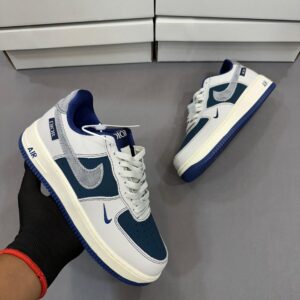 Nike Air Force 1 Low Dior Cream White First Copy Shoes